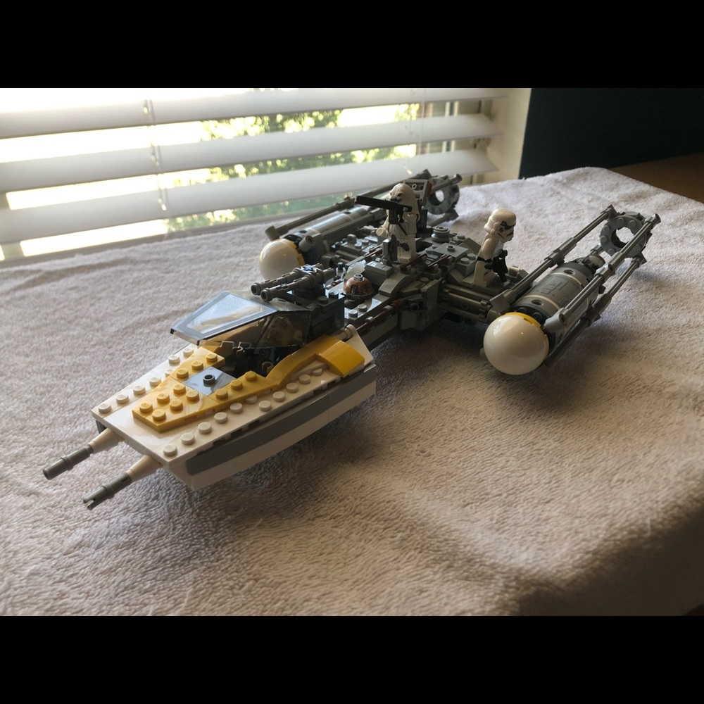 75172 Lego StarWars Y-Wing Starfighter 691pcs Pre-Assembled with Box